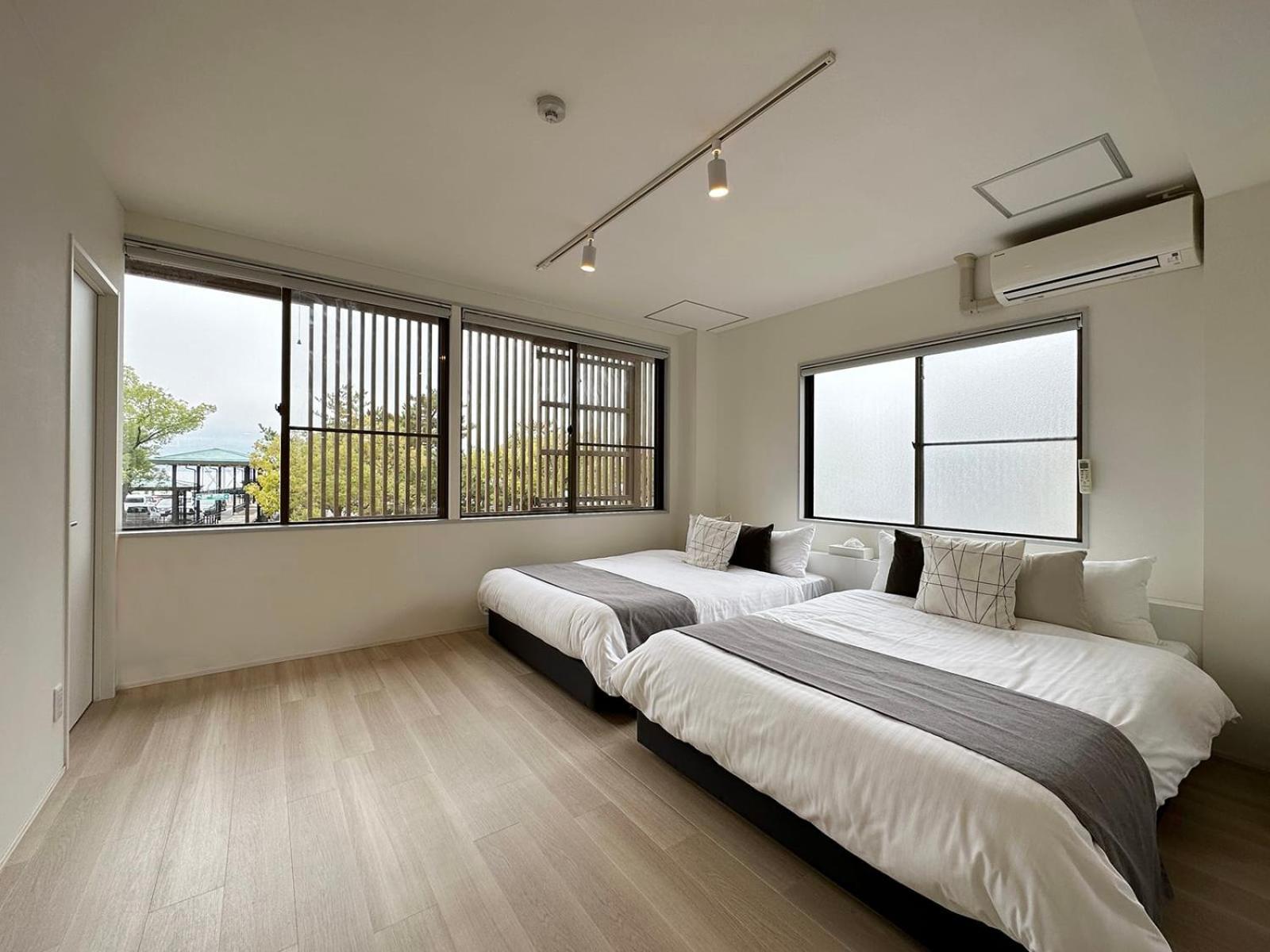 Bhotel Kaniwasou 201 2Br Apt, Near Itsukushima Shrine, For 12 Ppl Hatsukaichi Buitenkant foto
